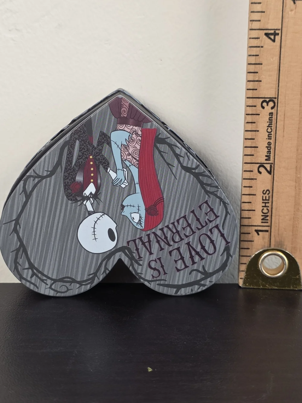 Nightmare Before Christmas Jack & Sally Trinket Box Heart Disney